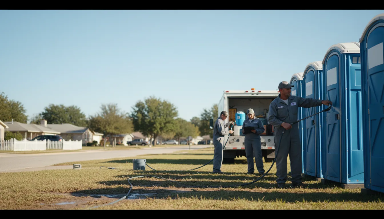 Long-Term Portable Toilet Rental in Colonial Beach, VA near me